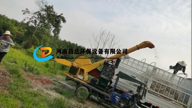 河南昌達HC-800移（yí）動竹子切（qiē）片廣（guǎng）西南寧客戶現（xiàn）場